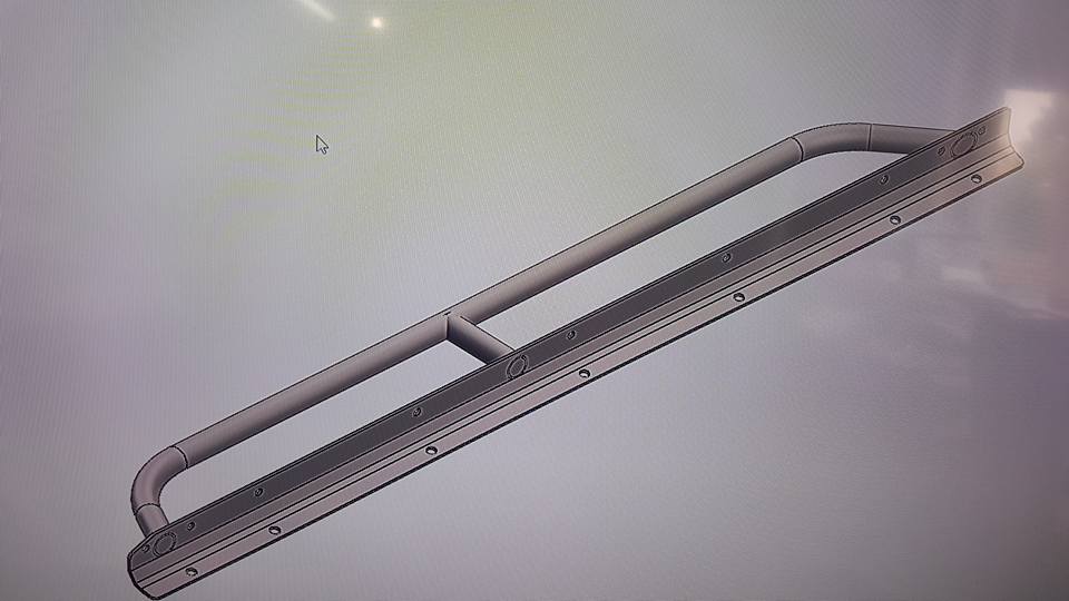 SUMO Rock Slider (SRS) Steel Base – Subaru Forester (1998–2008)