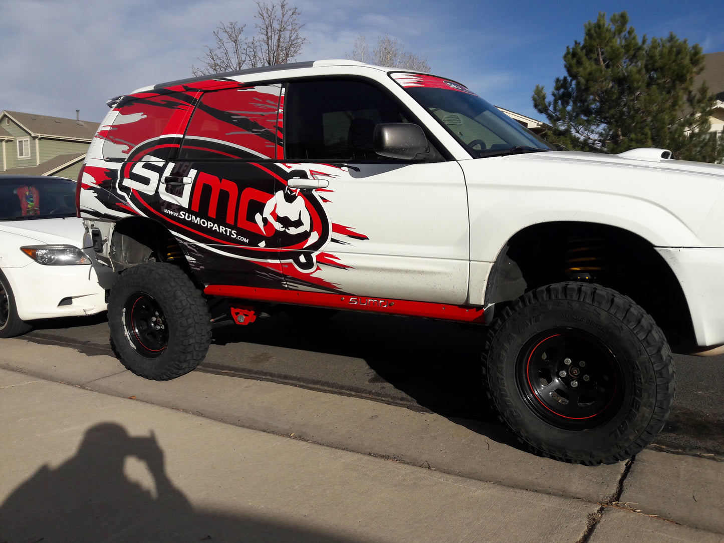 SUMO Rock Slider (SRS) Steel Base – Subaru Forester (1998–2008)