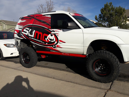 SUMO Rock Slider (SRS) Steel Base – Subaru Forester (1998–2008)