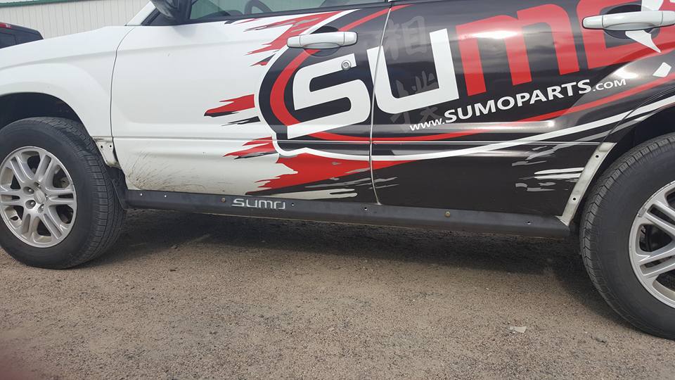 SUMO Rock Slider (SRS) Steel Base – Subaru Forester (1998–2008)